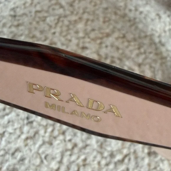 Prada Women's Tortoise Shell Sunglasses - Picture 6 of 14